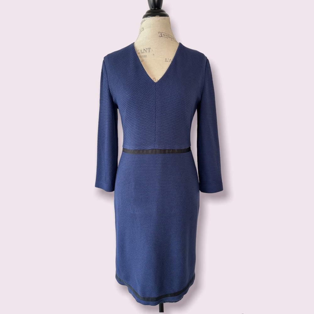 Hugo Boss Long Sleeve V-Neck Dress 6